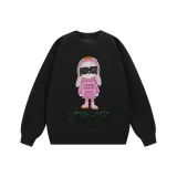 Чёрный [с флисовой подкладкой и утолщённый] Мужской