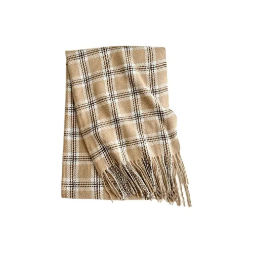 NOMK Полиэстер Трикотаж Шарфы Унисекс Хаки Розовый Синий Светло-фиолетовый Черный Коричневый Бежевый Синий