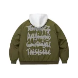 Армейский зеленый пиджак без подкладки