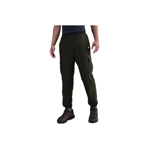 Nike Club Sequoia Коричневый Белый Мужские Карго Брюки