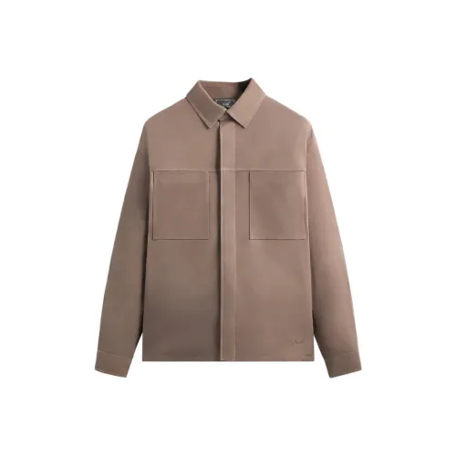 KITH FW25 Suede Ace Leather Jacket Men's