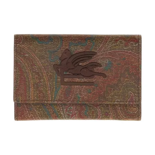 METROCITY Cotton Wallet Men's Brown