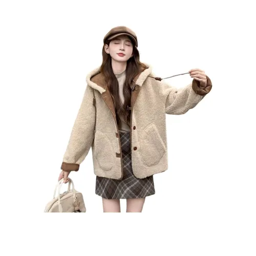 SIXUSICHOU Вельвет Feel Пальто Женское