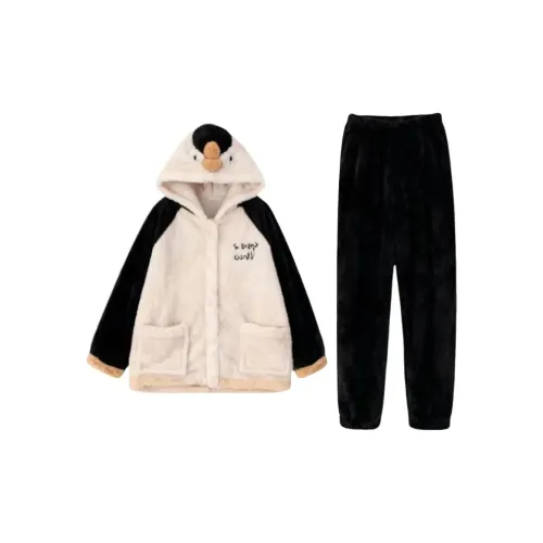 OEING Пингвин Набор Женские Пижамные комплекты