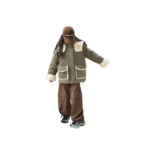 ЮЙЧЖАОЛИНЬ Хлопковый пуховик для подростков