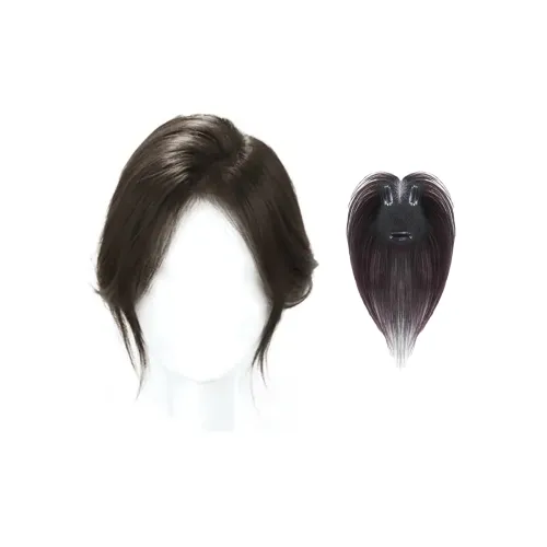 MUNINGFEI Легкий Блок Парики Lightweight Breathable Волосы Thickening And Серый Покрытие