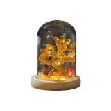 Золотое DIY Процветание Дерево