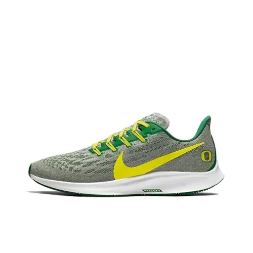 Nike Air Zoom Pegasus 36 Амортизация Износостойкий Низкий Топ Повседневная Обувь Унисекс Зеленый