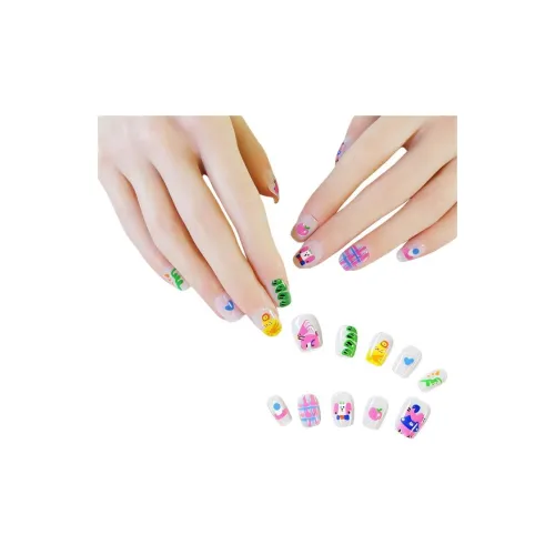 SHITIAN Геометрический Animals Короткий Квадрат Многоцветный Однотонный