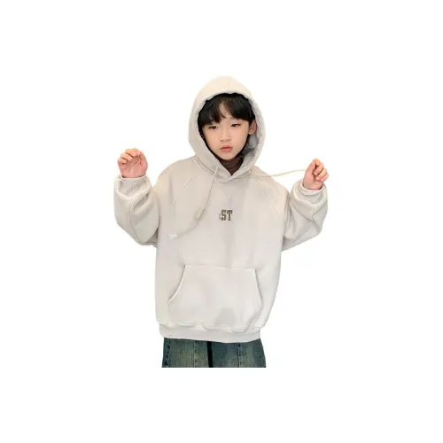 PLANDOO Ecru Kids Свитшоты