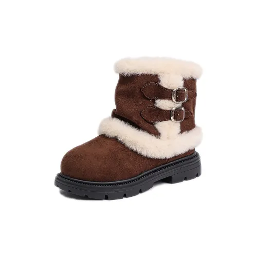 KINDDOG Slip-resistant MID Топ Детские зимние сапоги