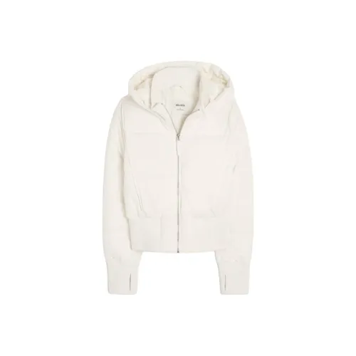 Hollister Белый Женский Пуховик