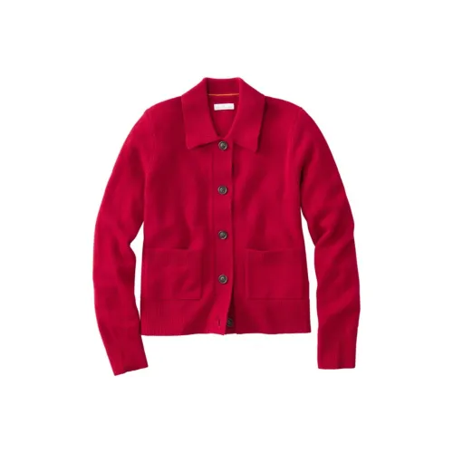 L.L.Bean CAMP Мериносовая шерсть Свитер Кардиган Свитер Женские