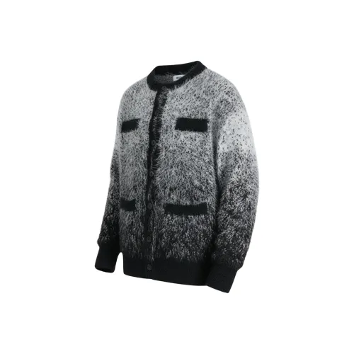 MIORGERSY Серый Черный Унисекс Трикотаж