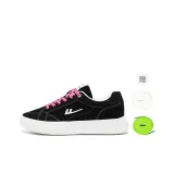 Чёрный (Фиолетово-розовый/Неоново-зелёный/Белый шнурки)