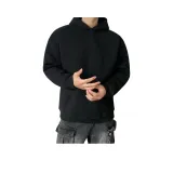 Чёрный [Увеличенная плотность, улучшенная версия, утолщённый и с флисовой подкладкой]