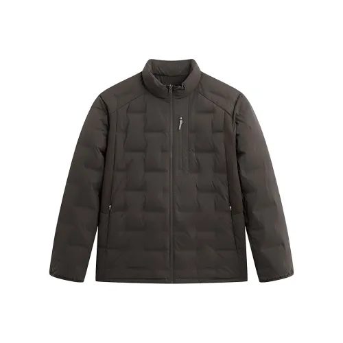 PEACEBIRD MEN Темный абрикос и Темно-коричневый 1 Мужские Куртки