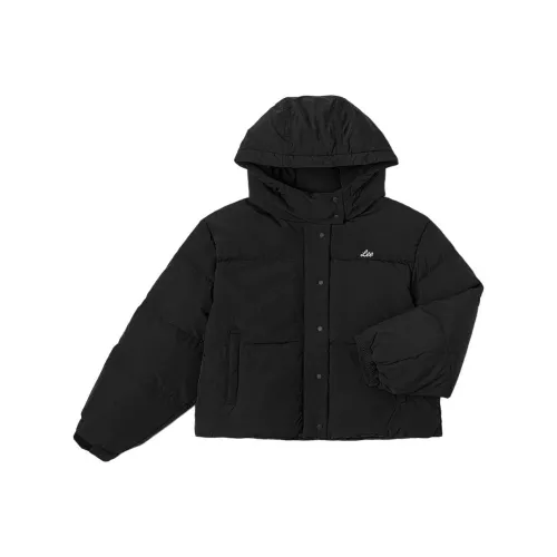 Lee Черный Унисекс Пуховики