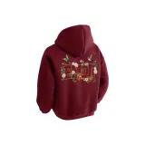 Бордовый Высококачественный Хлопок