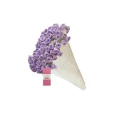 Фиолетовый, орхидея, одеяло, материал, сумка