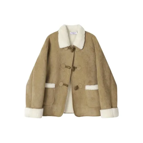 COVT Хаки Женские Бархатные Куртки