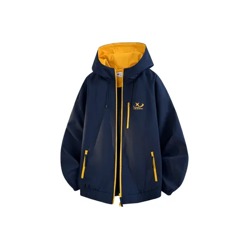 Goods Engraving Куртка Унисекс Темно-синий