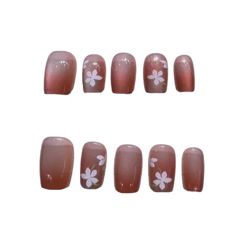 Fanze Оригинальный Минималистский стиль Ручная Рисовка Лепесток Короткий Стул Розовый Градиентный Стиль Инстаграм 15мм