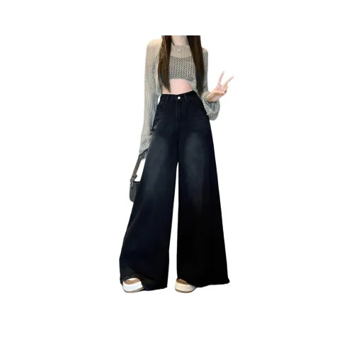 DECKERTON Черные Женские Джинсы