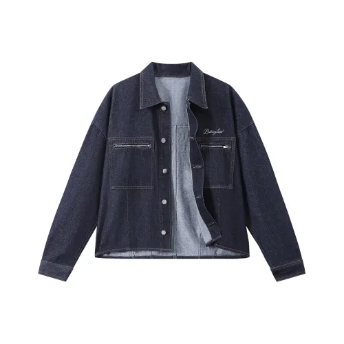 LOOX! Denim Jacket Unisex Dark Blue