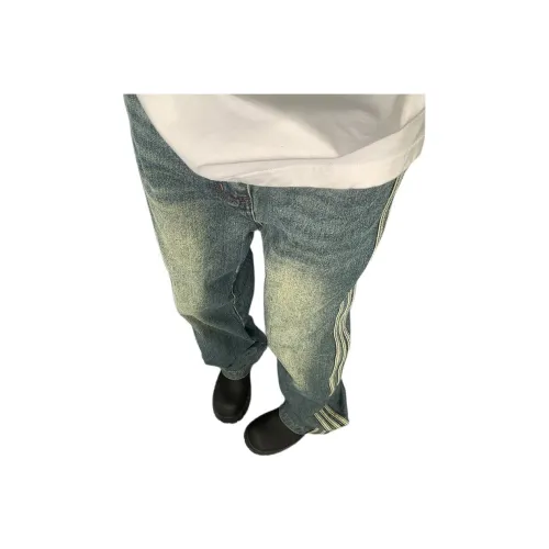 GMTK Винтажные синие мужские джинсы