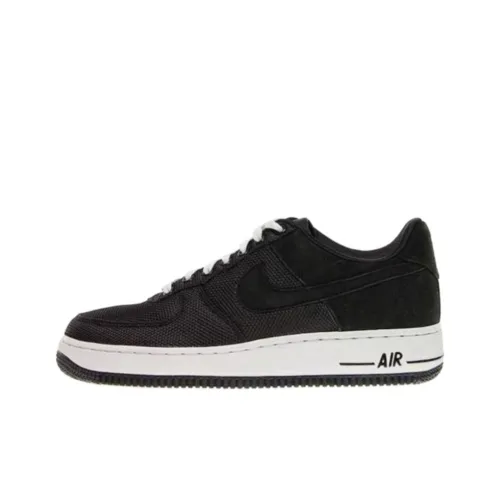 Nike Air Force 1 Low Амортизация Износостойкий Низкий Топ Повседневная Обувь Унисекс Черный Белый