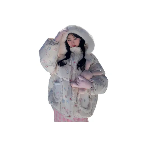 REMOULD Белый Женский Пуховик