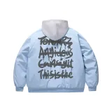 Light Blue [MY1099 Хлопковый пуховик](Термический, Нескользкий, Стильный)