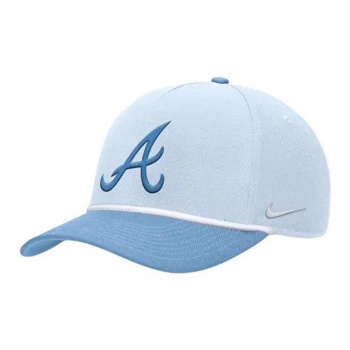 Nike Полиэстер Кепки Мужские Светло-Синие