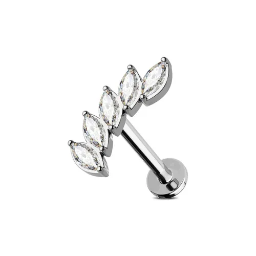 KAiLA Серьги-гвоздики из титанового сплава для женщин