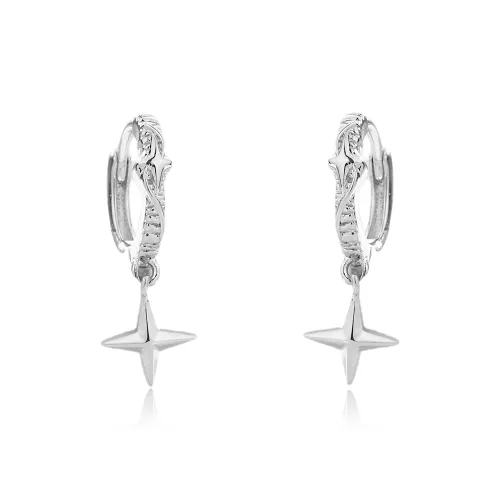 Серьги May10th S925 Серебряные иглы Унисекс