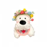 Ободок Вест-хайленд с цветочным дизайном, бiberоны Drool