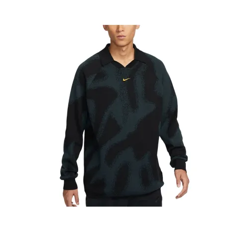 Nike Темные джунгли Зеленый Мужской Свитеры