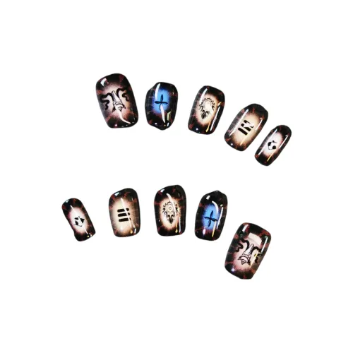 SHITIAN Тибетский стиль 3 Короткий Квадрат Черный Белый Однотонный