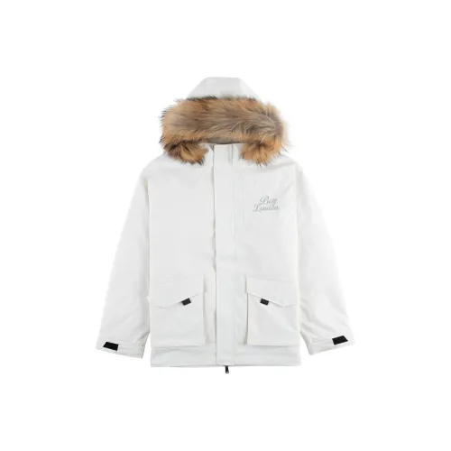 Boy London Ecru Unisex Down Jackets