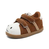 Коричневый с флисовой подкладкой