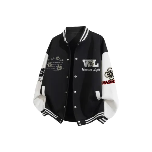 WARNING LIGHT Бейсбольная куртка Унисекс