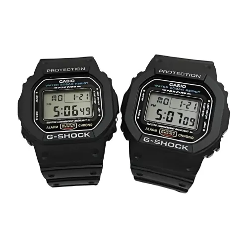 CASIO G SHOCK Collection Кварцевый механизм Смольный ремешок Часы Унисекс Серый циферблат