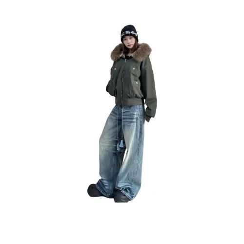 TENNE GIRL Хлопковый пуховик женский