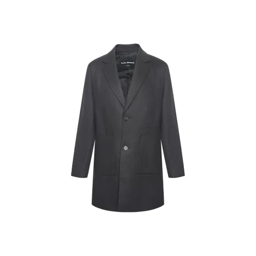 LESS IS MORE Коричневый Черный 24DYR3062Y Мужское Пальто