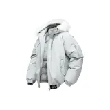 Дракон Ридж Серый (Белый мех Ожерелье-чокер)