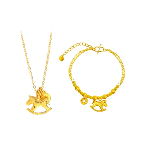 VIVIWELL Золото-покрытое медное ожерелье для женщин