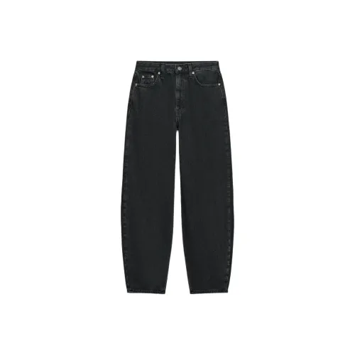 ZARA ZW Series Черные Женские Джинсы