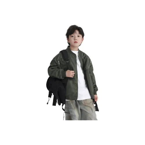 M JBABY Армейский зеленый KIDS Утеплённые куртки