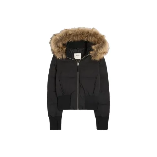 Hollister Черные Женские Пуховики